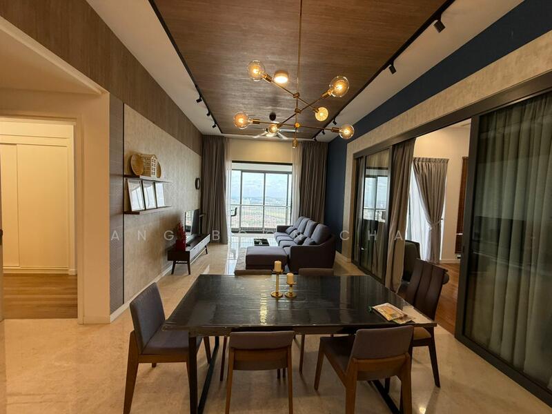 Service Residence for Rent at The Astaka @ 1 Bukit Senyum - Ang Boon Chai - Living Room - PropertyGuru.com.my