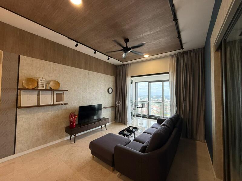 Service Residence for Rent at The Astaka @ 1 Bukit Senyum - Ang Boon Chai - Living Room - PropertyGuru.com.my