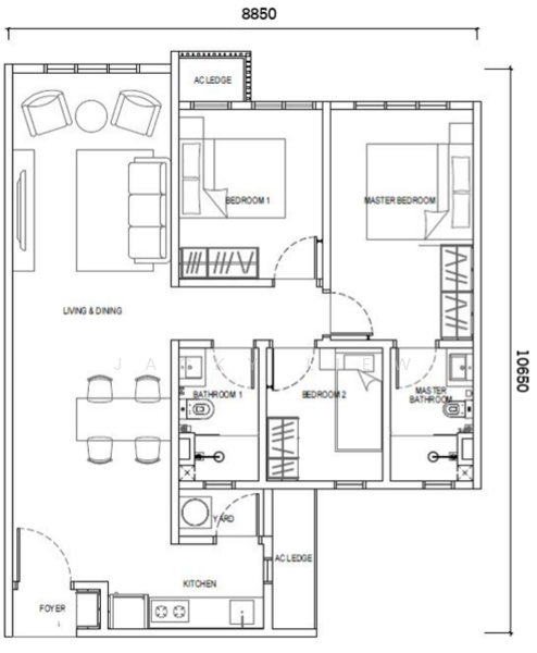 Service Residence for Sale at Causewayz Square @ JBCC - Jacky Liew - PropertyGuru.com.my