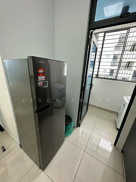 Queens Residences Q1 @ Queens Waterfront untuk Untuk Disewa - RM 3,000 /bulan, Feb 2026 - Balcony - PropertyGuru.com.my