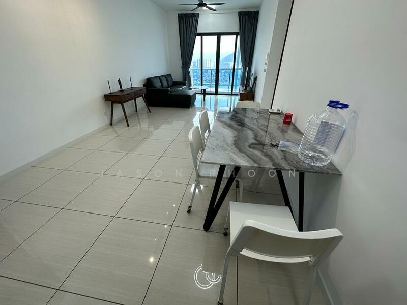 Queens Residences Q1 @ Queens Waterfront untuk Untuk Disewa - RM 3,000 /bulan, Feb 2026 - Living Room - PropertyGuru.com.my
