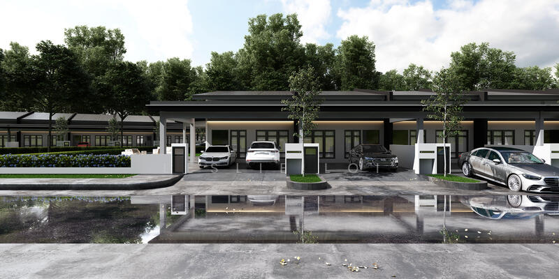 1-storey Terraced House for Sale in Matang (Kuching) - Leslie Loi - Exterior - PropertyGuru.com.my