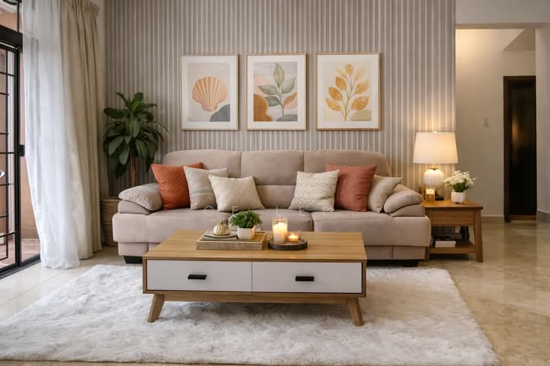 Kondominium untuk Disewa di Kampung Warisan - CF Lee - Living Room - PropertyGuru.com.my