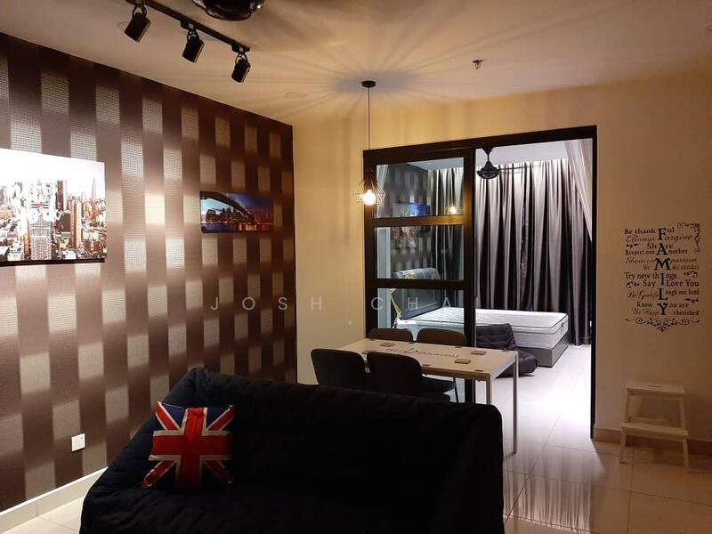 Service Residence for Sale at H2O Residences - Josh Chai - Living Room - PropertyGuru.com.my