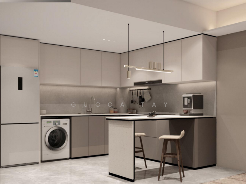 Apartment for Sale at R&F Princess Cove Phase 3-New Casa Suites - Gucca Tay - Kitchen - PropertyGuru.com.my