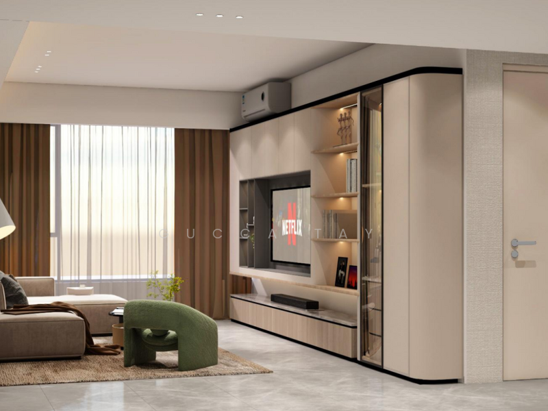 Apartment for Sale at R&F Princess Cove Phase 3-New Casa Suites - Gucca Tay - Living Room - PropertyGuru.com.my