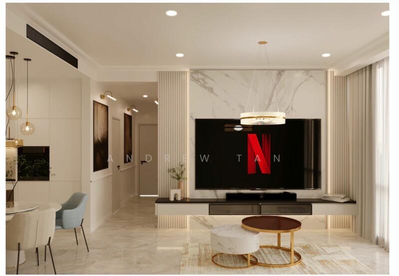 Service Residence for Sale at SO Sofitel Kuala Lumpur Residences - Andrew Tan - Living Room - PropertyGuru.com.my