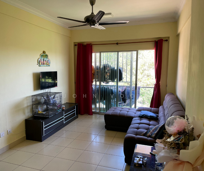 Apartment for Sale at Puncak Menggatal - John Voo - Living Room - PropertyGuru.com.my