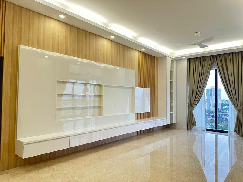 Service Residence for Rent at The Astaka @ 1 Bukit Senyum - Edward Siow - Living Room - PropertyGuru.com.my