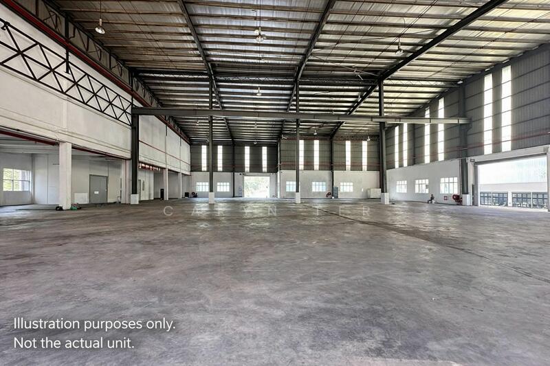 For Rent - Kulai Industry Park ( Medium Industry ) Detached Factory Cum Double Storey Office