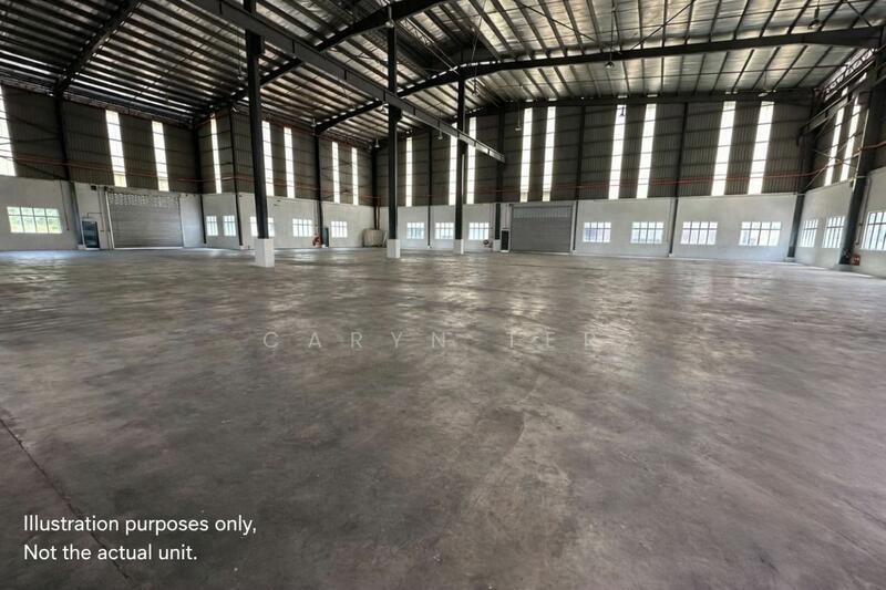 For Rent - Kulai Industry Park ( Medium Industry ) Detached Factory Cum Double Storey Office