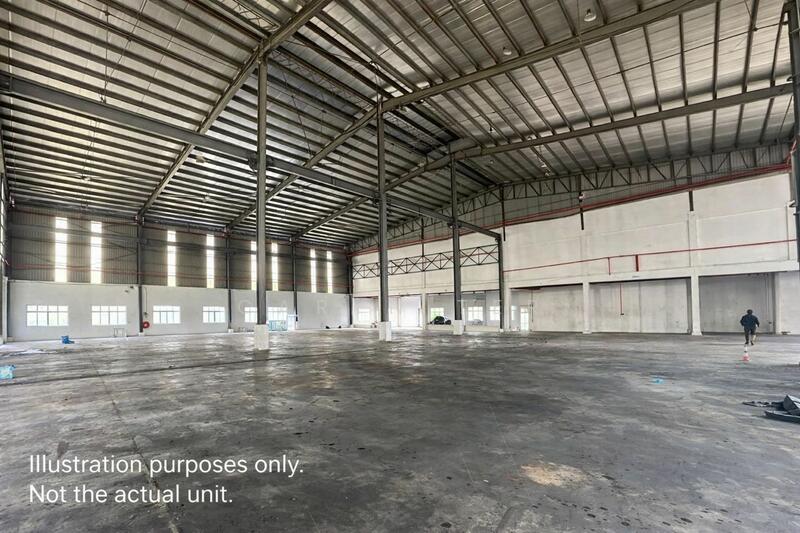 For Rent - Kulai Industry Park ( Medium Industry ) Detached Factory Cum Double Storey Office