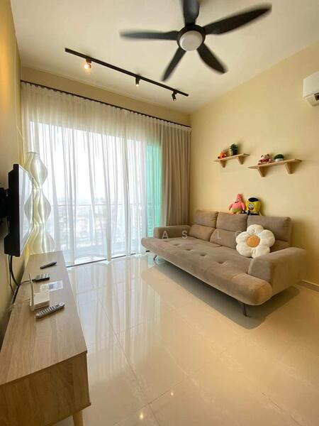 Condominium for Rent at SKS Pavillion Residences - Nicholas Low - Living Room - PropertyGuru.com.my