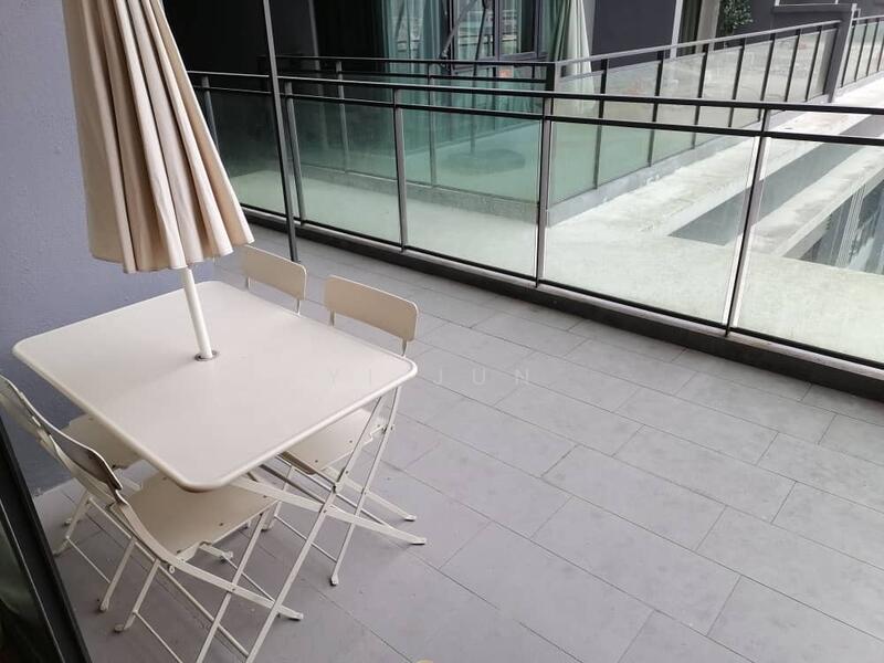 Service Residence for Sale at Vista Residences - Yi Jun - Balcony - PropertyGuru.com.my