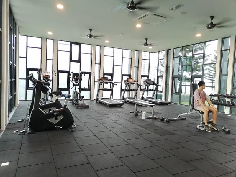Service Residence for Sale at Vista Residences - Yi Jun - Gym - PropertyGuru.com.my