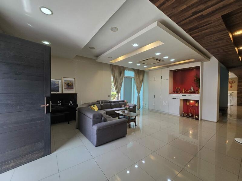 Zero-Lot Bungalow for Sale in Setia Eco Park (Setia Alam) - SAIFUL HELMI - Living Room - PropertyGuru.com.my