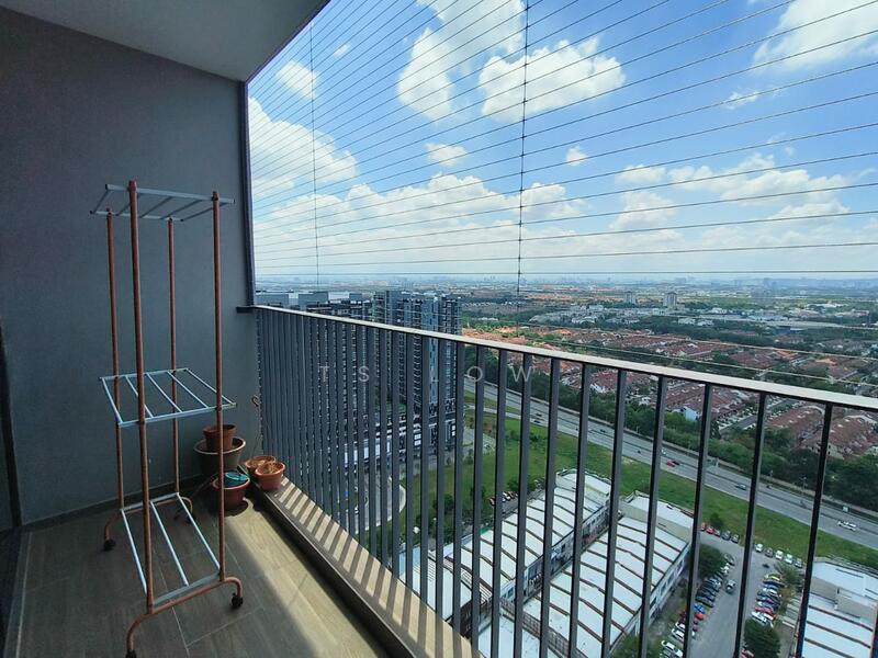 Service Residence for Rent at Geo Bukit Rimau - TS Low - Balcony - PropertyGuru.com.my