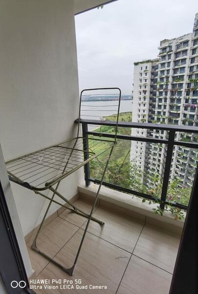 Ataraxia Park @ Forest City untuk Untuk Disewa - RM 1,100 /bulan, Feb 2026 - Balcony - PropertyGuru.com.my