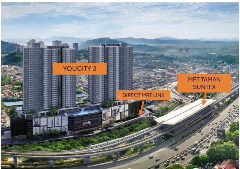 Service Residence for Rent at You City 3 - KC KAW - Exterior - PropertyGuru.com.my