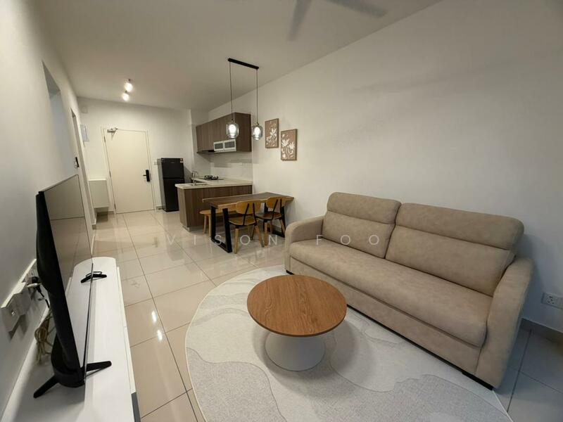 Service Residence for Rent at Country Garden Central Park - Vison Foo - Living Room - PropertyGuru.com.my