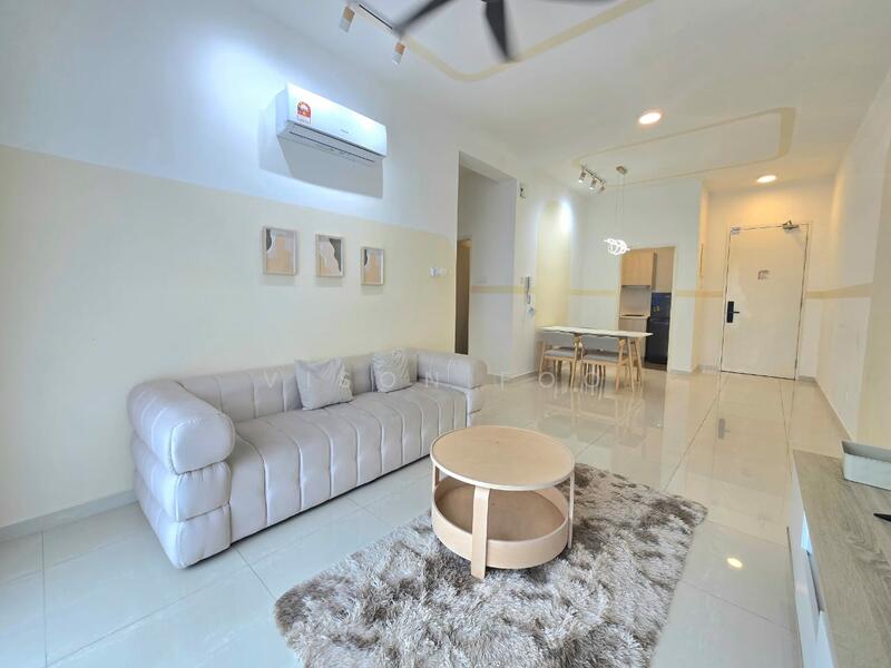 Service Residence for Rent at Country Garden Central Park - Vison Foo - Living Room - PropertyGuru.com.my