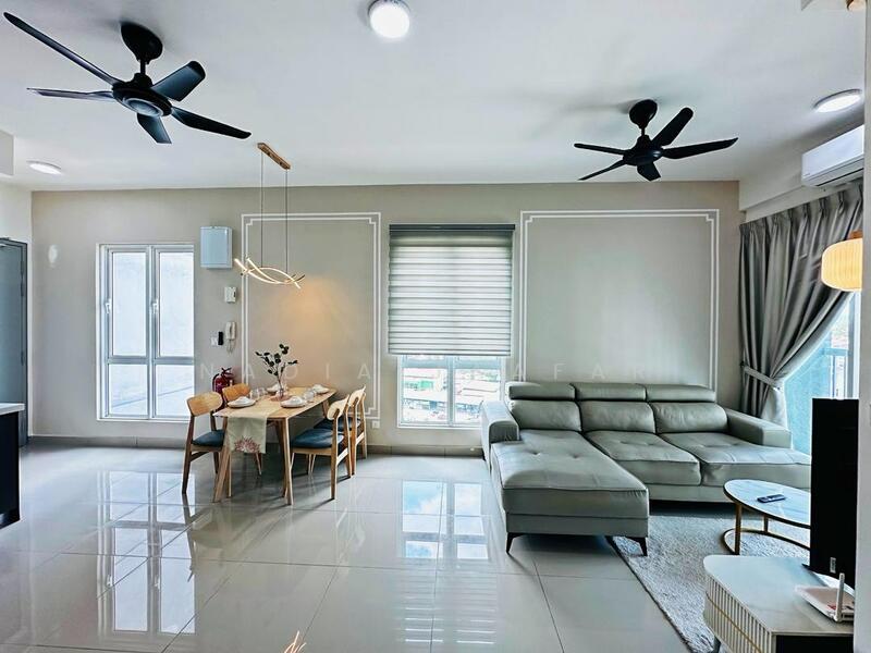 Service Residence for Rent at 121 Residences - Nadia Jaafar - Living Room - PropertyGuru.com.my