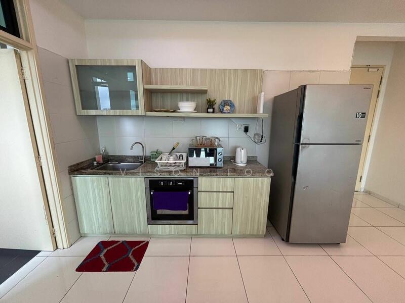 Service Residence for Rent at Sky Loft Premium Suites - Vison Foo - Kitchen - PropertyGuru.com.my