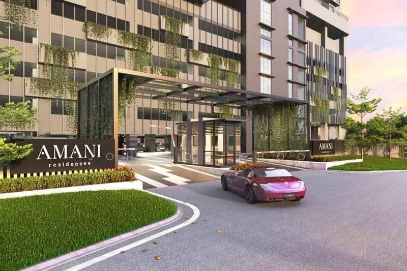 Kediaman Servis untuk Dijual di Amani Residence - Johnson Khoo - Exterior - PropertyGuru.com.my