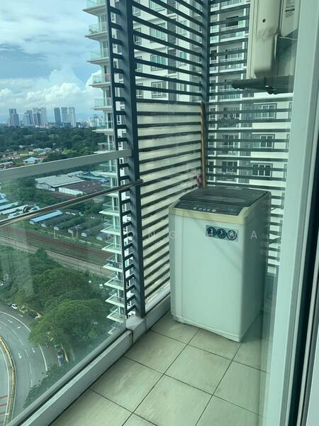 Service Residence for Rent at Desa Green - Lu Kong Hwa - Balcony - PropertyGuru.com.my