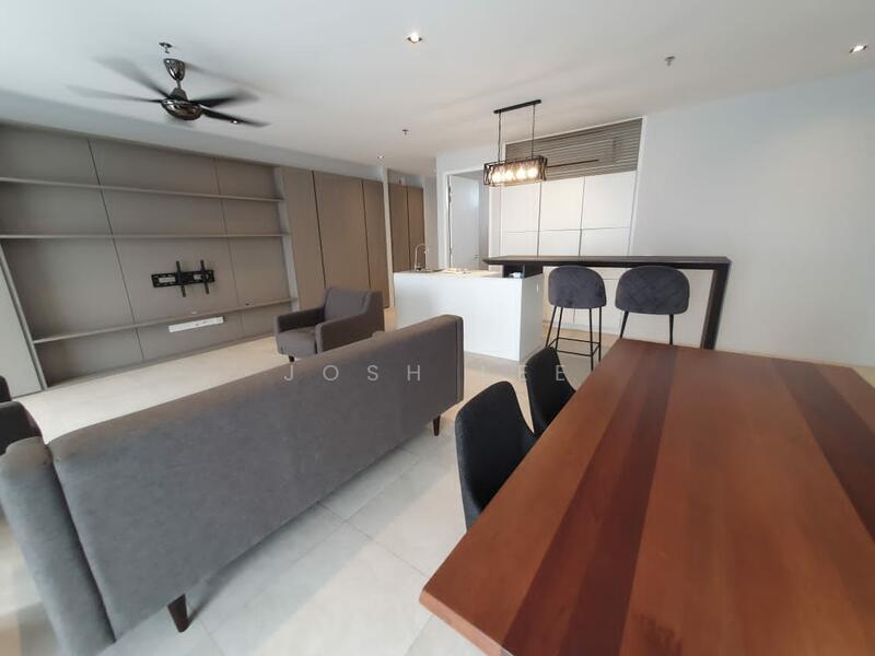 Kediaman Servis untuk Dijual di Lumi Tropicana Serviced Residence - Josh Lee - Living Room - PropertyGuru.com.my