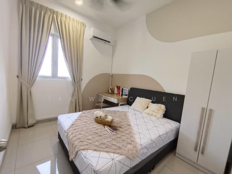 Service Residence for Rent at SkyLake Residence - Tan Wei Chuen - Bedroom - PropertyGuru.com.my