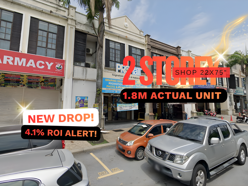 4.1% ROI | 2 Storey Shoplot | Tenanted | Alam Damai, Damai Raya | Cheras untuk Untuk Dijual - RM 1,800,000, Feb 2026 - Exterior - PropertyGuru.com.my