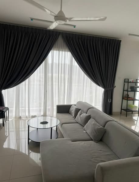 Condominium for Sale at Duet Residence - Foo Sek Mou - Living Room - PropertyGuru.com.my