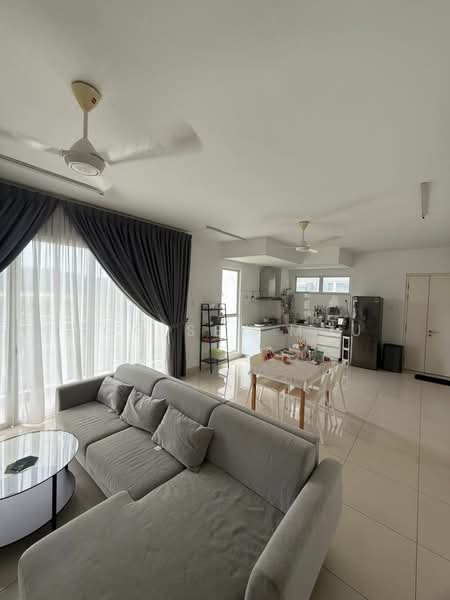 Condominium for Sale at Duet Residence - Foo Sek Mou - Living Room - PropertyGuru.com.my