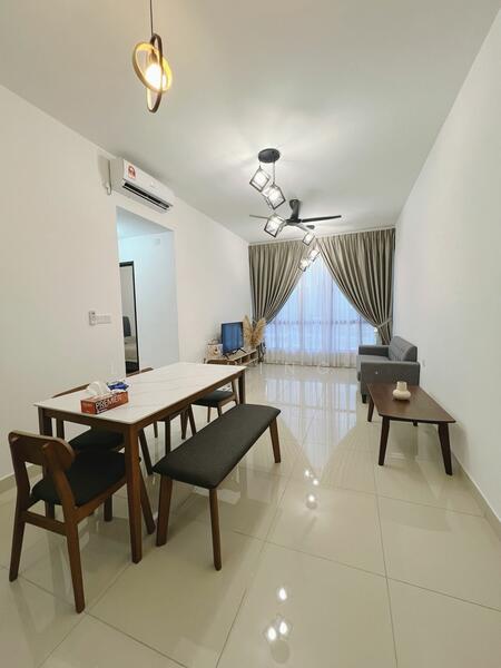 Service Residence for Rent at Veranda Residence - Le Ching . - Living Room - PropertyGuru.com.my