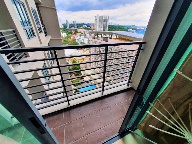 Service Residence for Rent at D'Pulze Cyberjaya - Roger Kee - Balcony - PropertyGuru.com.my