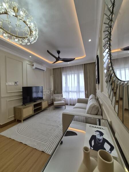 Condominium for Sale at Aspire Residence - Aqillah Razali - Living Room - PropertyGuru.com.my