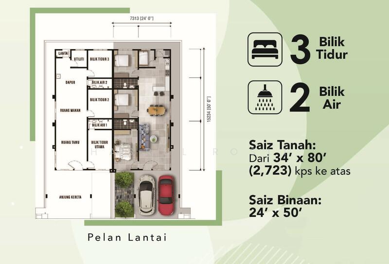 Untuk Dijual Taman Pinang Ceria, Bukit Pinang