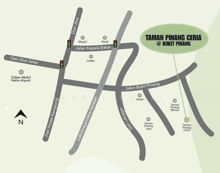 Untuk Dijual Taman Pinang Ceria, Bukit Pinang