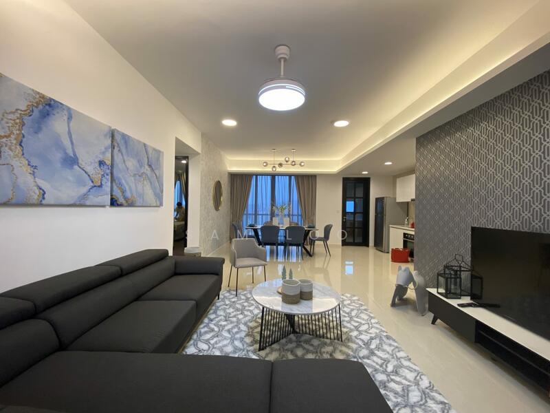 Condominium for Sale at Agile Mont Kiara - Sam Loo - Living Room - PropertyGuru.com.my