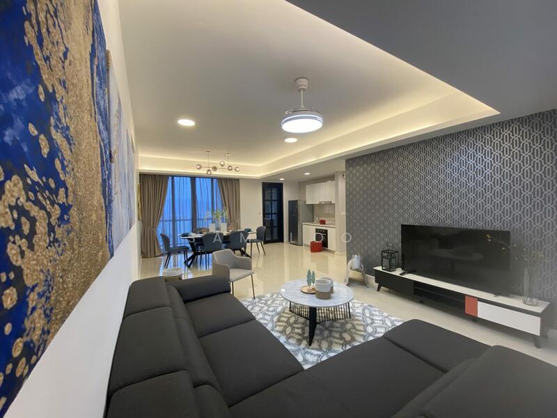 Condominium for Sale at Agile Mont Kiara - Sam Loo - Living Room - PropertyGuru.com.my