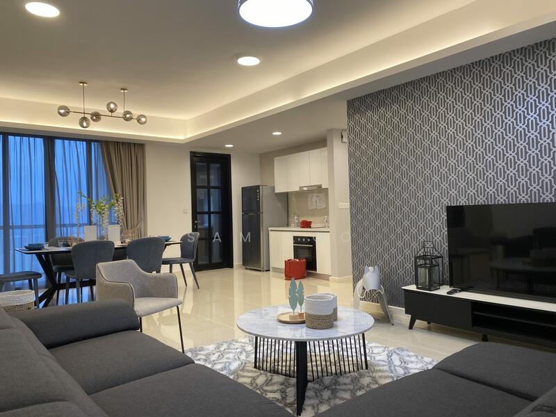 Condominium for Sale at Agile Mont Kiara - Sam Loo - Living Room - PropertyGuru.com.my