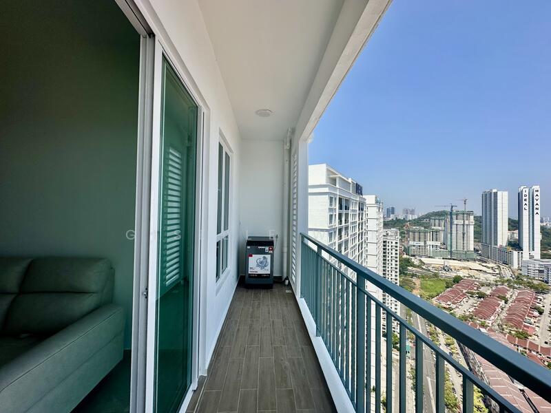 Condominium for Rent at Lucerne Residences - Giselle Wong - Balcony - PropertyGuru.com.my