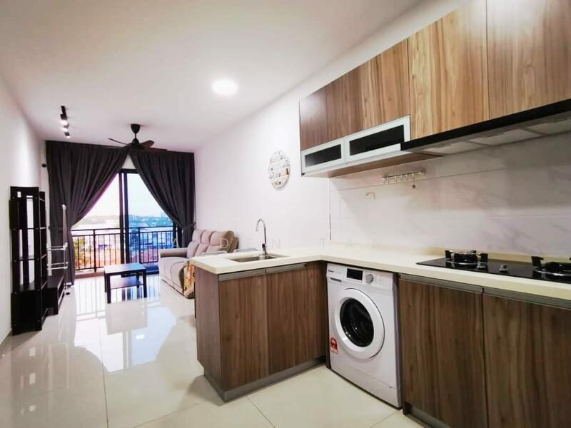 Service Residence for Rent at Country Garden Central Park - Aiden Tan - Living Room - PropertyGuru.com.my