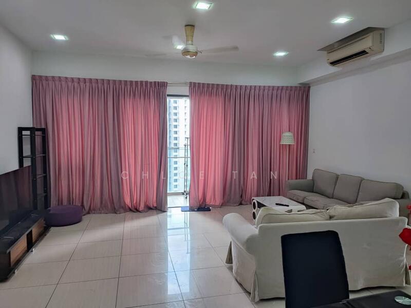 Service Residence for Rent at The Elements - Chloe Tan - Living Room - PropertyGuru.com.my