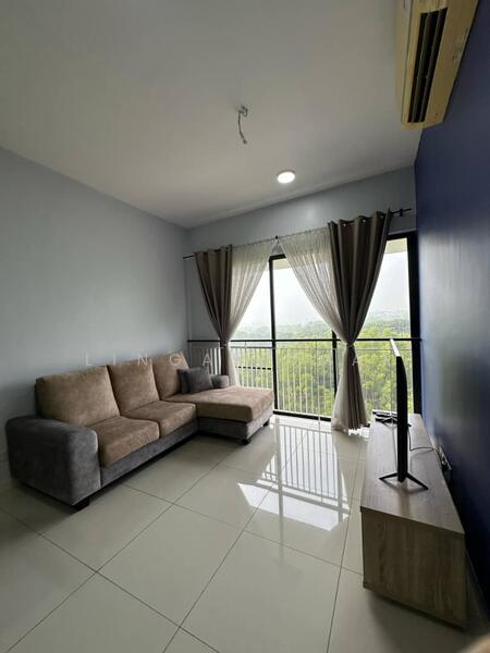 Service Residence for Sale at Renai Jelutong - Linga Kumar - Living Room - PropertyGuru.com.my