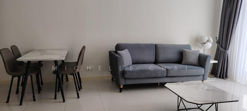 Cormar Suites (Fraser Place (Lot 163)) untuk Untuk Disewa - RM 3,100 /bulan, Feb 2026 - Living Room - PropertyGuru.com.my