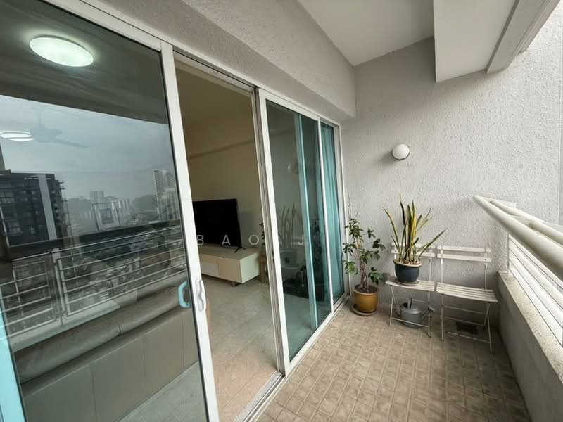 Condominium for Sale at Tiffani Kiara - Bao Jie - Balcony - PropertyGuru.com.my
