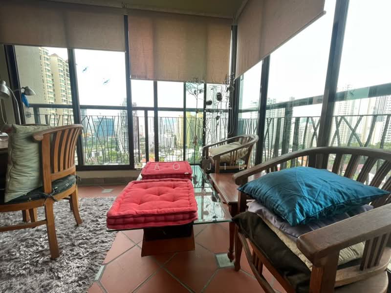 Condominium for Sale at Mont Kiara Damai Resort Condominium - Bao Jie - Living Room - PropertyGuru.com.my