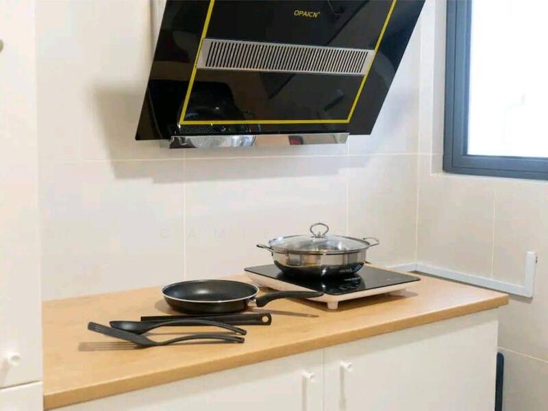 Service Residence for Rent at The Era @ Duta North - Camie Hoo - Kitchen - PropertyGuru.com.my